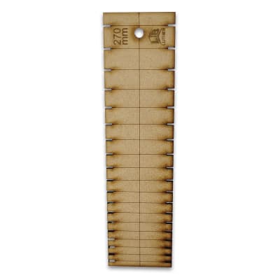 Plantilla en MDF para Diapason Escala 270 mm