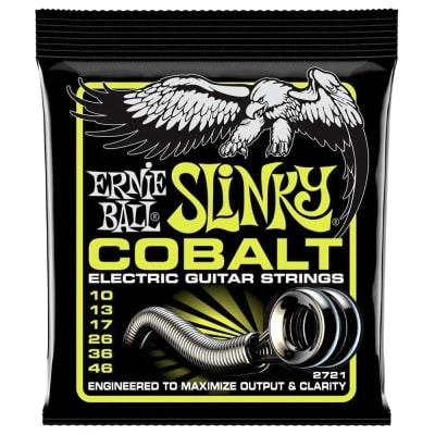 Cuerdas para Guitarra Electrica. 6-String. Slinky Cobalt .010 - .0461