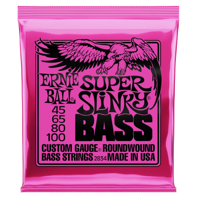 Cuerdas Mod: 2834 para Bajo Electrico. 4-String. Super Slinky .045 - .1001