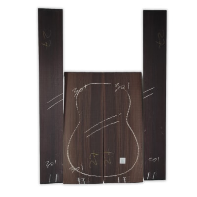 Set de Aros y Fondo IR-301 de Indian Rosewood Especial para Guitarra Clasica / Corte Radial1