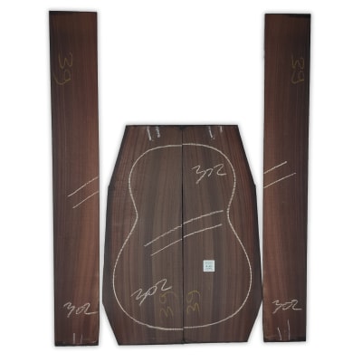 Set de Aros y Fondo IR-302 de Indian Rosewood Especial para Guitarra Clasica / Corte Radial1