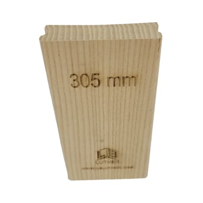 Taco con Radio 305 mm V.2021 para Lijado de Diapason