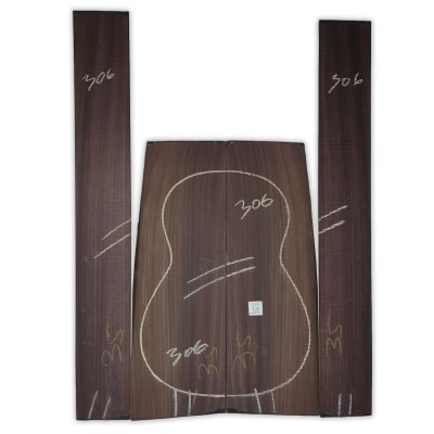 Set de Aros y Fondo IR-306 de Indian Rosewood Especial para Guitarra Clasica / Corte Radial