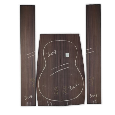 Set de Aros y Fondo IR-307 de Indian Rosewood Especial para Guitarra Clasica / Corte Radial1