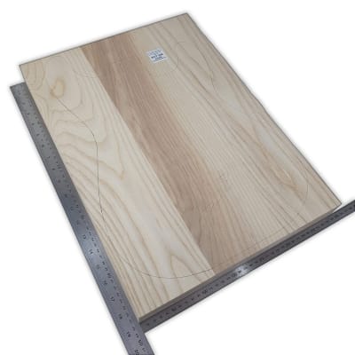 Pack de Maderas WCP-308 para Guitarra, Cuerpo de Ash + Mastil de Maple + Diapason de Indian Rosewood