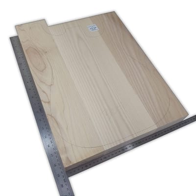 Pack de Maderas WCP-309 para Guitarra, Cuerpo de Ash + Mastil de Maple + Diapason de Indian Rosewood