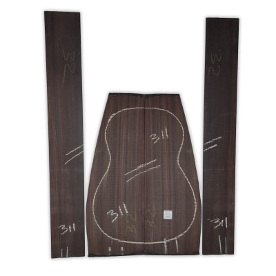 Set de Aros y Fondo IR-311 de Indian Rosewood Especial para Guitarra Clasica / Corte Radial1