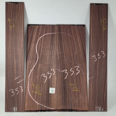 Set de Aros y Fondo IR-353 de Indian Rosewood Especial para Instrumentos Pequeños / Corte Radial1