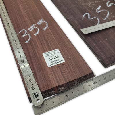 Set de Aros y Fondo IR-355 de Indian Rosewood Especial para Instrumentos Pequeños / Corte Radial