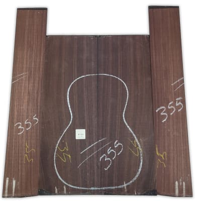 Set de Aros y Fondo IR-355 de Indian Rosewood Especial para Instrumentos Pequeños / Corte Radial1