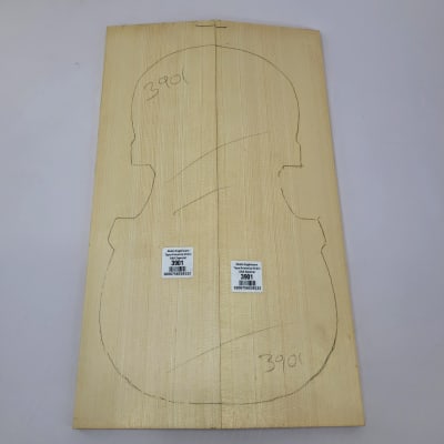 Madera para Tapa Armónica REF: 3901 para Violin de Abeto Engelmann Calidad AAA1