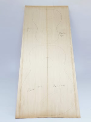 Tapa Armonica Unica REF: 4001 SUPER EXTRA GRANDE! de Abeto Aleman Especial AA1