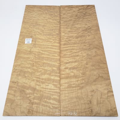 Madera para Top REF: 4105 de Maple Roasted Quilt Torrefied Flameado AAA para Guitarra/Bajo1