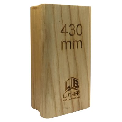 Taco con Radio 430 mm para lijar Diapasón1