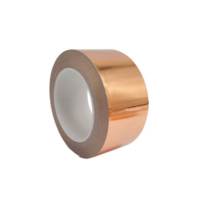 Rollo de Cinta de Lamina de Cobre Conductora Autoadhesiva de 50 mm de ancho1