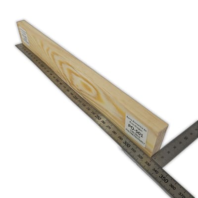 Barra Armonica PO-501 de Pino Oregon Canadiense para Armado Interno