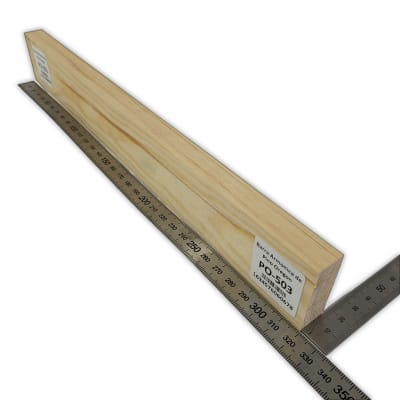 Barra Armonica PO-503 de Pino Oregon Canadiense para Armado Interno