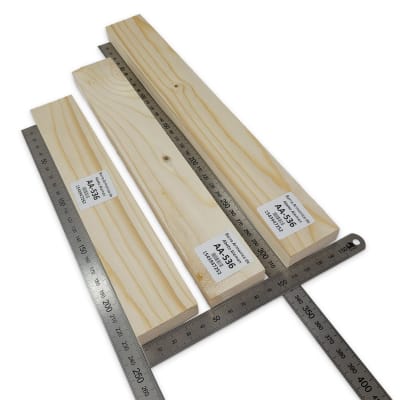 Set de 3 Barras Armonicas AA-536 de Abeto Aleman para Armado Interno