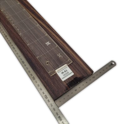 Diapason IR-61 de Indian Rosewood Especial (Palosanto de la India) Corte Radial para Bajo de 5-6 Cuerdas