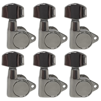 Clavijero 6L para Guitarra Electrica. Mod: GG-101. Chrome2