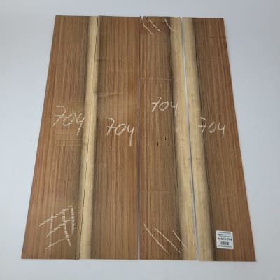 Set de 4 Laminas de Machiche Mexicano MACH-704 para Artesania - Madera con Detalles1