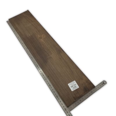 Set de 2 Laminas ZIR-711 de Ziricote Mexicano para Pala de Guitarra o Artesania