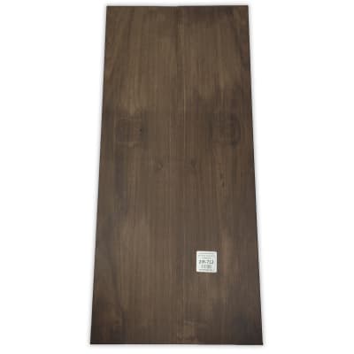 Set de 2 Laminas ZIR-712 de Ziricote Mexicano para Pala de Guitarra o Artesania