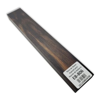 Pieza EB-806 de Ebano para Puente de Guitarra1
