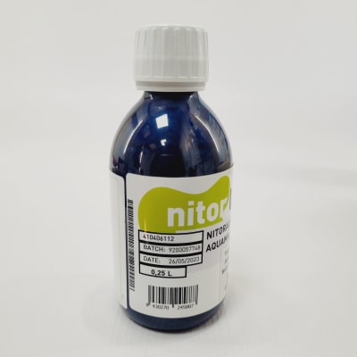 Tinta Stain AquaMarine NitorAqua by Nitorlack de 250 ml para Madera
