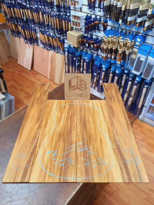 Fondo y Costados REF: TK-703 de Teak Exotico Especial para Guitarra1