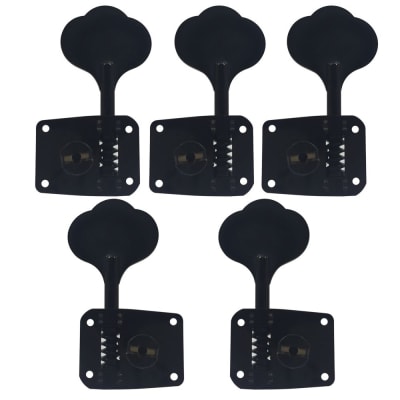 Clavijero Gotoh 3L + 2R Black GB10 para Bajo Electrico