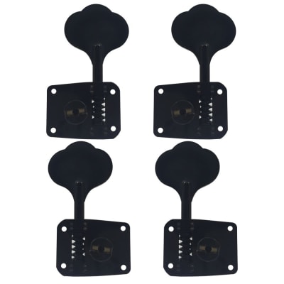 Clavijero Gotoh 2L + 2R Black GB10 para Bajo Electrico