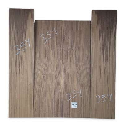 Set de Fondo y Costados BW-354 de Black Walnut para Instrumentos Pequeños1