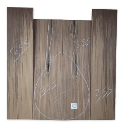 Set de Fondo y Costados BW-355 de Black Walnut para Instrumentos Pequeños1