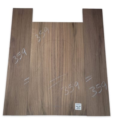Set de Fondo y Costados BW-359 de Black Walnut para Instrumentos Pequeños1