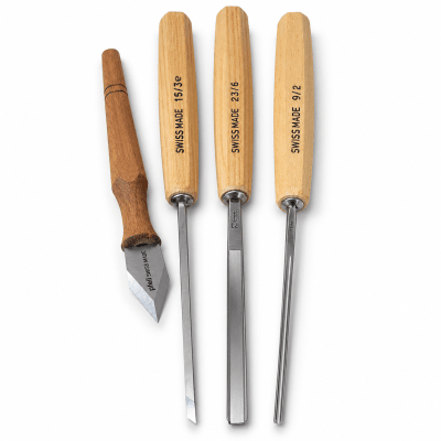 Pack de Gubias y Cuchillo Marcador Pfeil para Tallado y Grabado (5 pcs)1