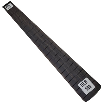 Diapason Ranurado Unico DEB-100 de Ebano Africano Especial para Guitarra Escala 25.5