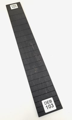 Diapason Ranurado Unico REF: DEB-103 de Ebano para Guitarra Clasica1