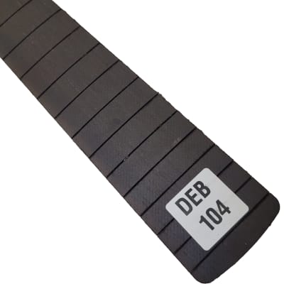 Diapasón Ranurado DEB-104 de Ébano Africano Especial para Guitarra Tipo Fender Escala 25.5