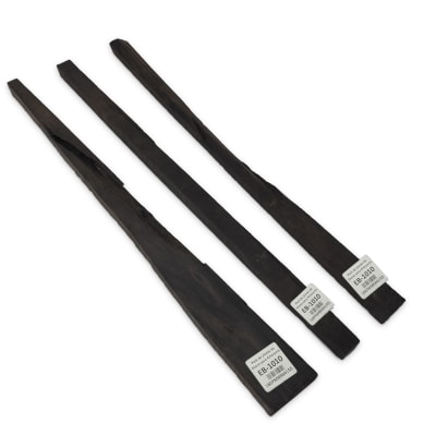 Set de 3 Piezas EB-1010 de Ebano Negro para Artesania7