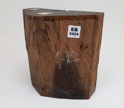 Pieza Unica REF: EB-3424 de Ebano para Artesania y Tallado1