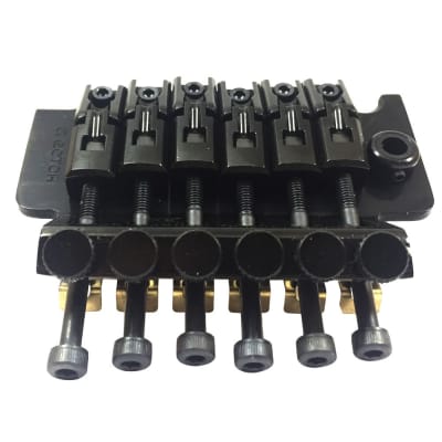 Puente Floyd Rose GE1996T Gotoh para Guitarra. Color Black con Bloque de 40 mm1