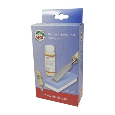 Set de 1 Piedra Rectangular 3703 Two Cherries de Doble Grano 360/1000 y 1 Aceite para Afilado1