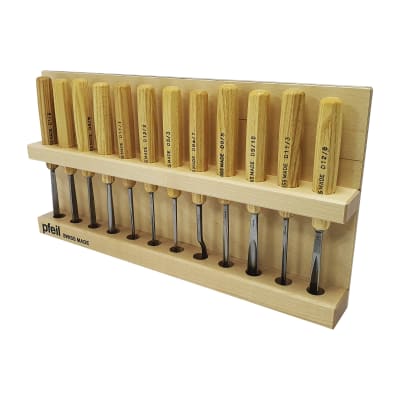 Set de 12 Gubias Pfeil Suiza para Xilografía y Tallado en Madera Mod D 12er1