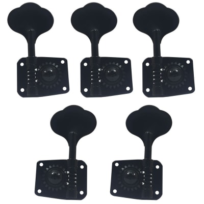 Clavijero Gotoh 3L + 2R Black GB10 para Bajo Electrico
