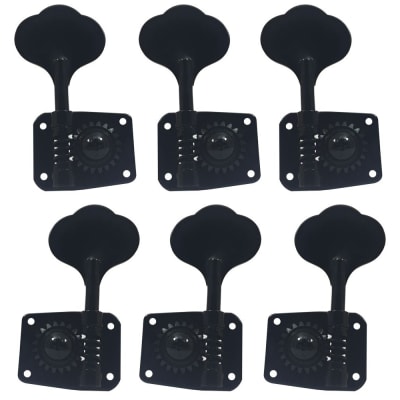 Clavijero Gotoh 3L + 3R Black GB10 para Bajo Electrico