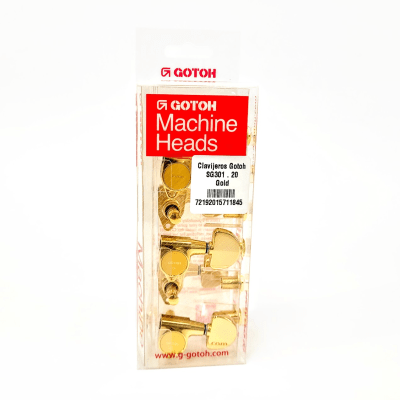Clavijero Gotoh 3L+ 3R Gold SG301-20