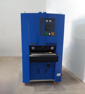 Maquina Lijadora Calibradora Industrial 630mm Ancho 220V 20.7Kw potencia, 36amp1