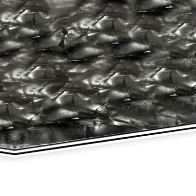 Lamina para Pickguard 220 x 300 mm. Mod: PC-BP-A. Color: Black Pearloid. 4-ply 