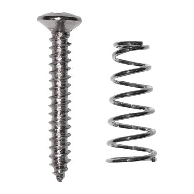 Tornillo para Capsula Single + Resortes. Color Chrome1